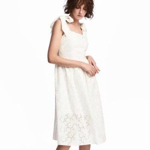 Bowtie Eyelet Dress